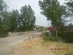The bridge at Villovieco