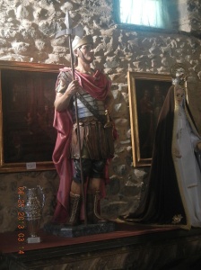An old Roman friend inside the Ermita de San Roque